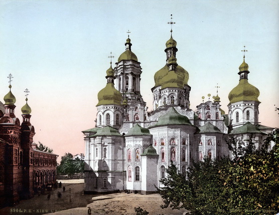 Unknown photographer.
Kiev. Lavra Church.
1900-1910s.
Photochrom.
MAMM/MDF collection