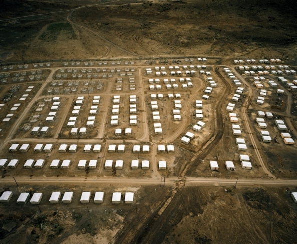 Mikhael Subotzky.
Toekomsrus (from the air), Beaufort West, 2006.
Light Jet C print.
Courtesy of Mikhael Subotzky and Goodman Gallery, South Africa