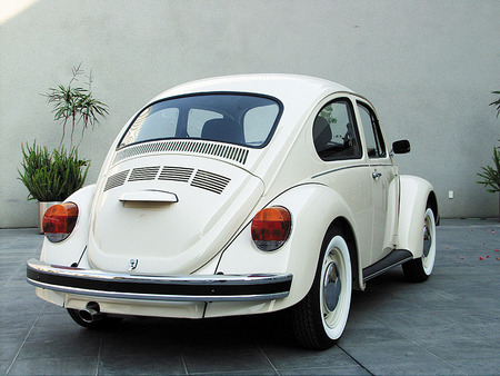“Beetle”, “Last generation”. View from behind. 
2003. 
Volkswagen AG Archives
