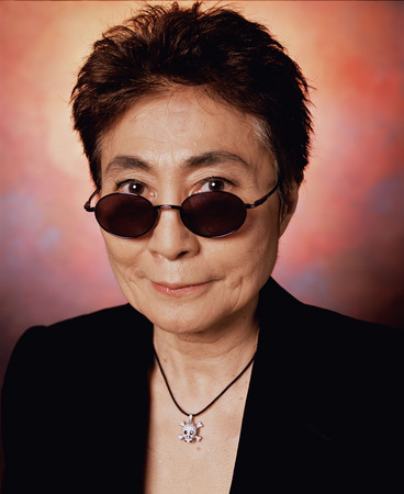 Andres Serrano.
Yoko Ono. 
Courtesy Paula Cooper Gallery