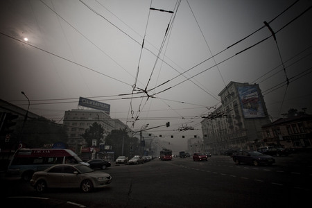 Из серии «Апокалипсис. Дым в Москве»
