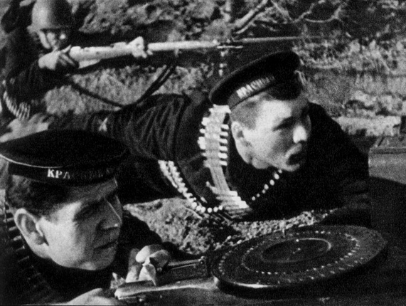 Vladislav Mikosha.
Sevastopol defence. Before attack. 
1942.
Collection of MAMM
