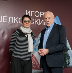 Irina Hakamada and Igor Chelkovski. © Anton Galetskiy