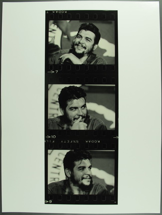 René Burri.
Ernesto Che Guevara. From the series ‘Interview with the Minister of Industry for Look Magazine’.
Havana, 1963.
Contact prints.
Gelatin silver print