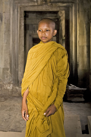 Сергей Ковальчук.
Юный монах. Камбоджа. 
2009. 
Собрание автора.
© Сергей Ковальчук