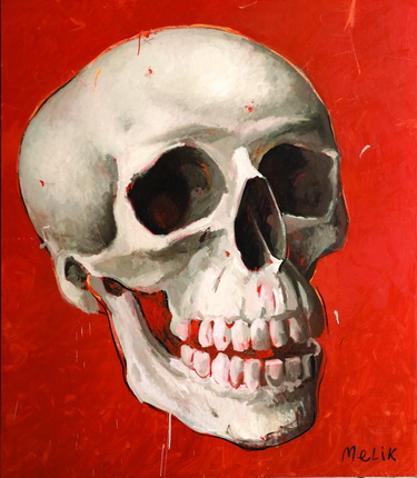 Melik Aghamalov.
The Skull. 2011.
Oil on canvas