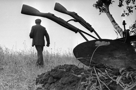 Aleksey Zhigailov.
Plough of the world. Novosibirskaia area. 
1966