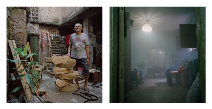 Andrey Gordasevich.
Angel Cristobal Gonzales Rodrigues, carpenter.
From the ‘La Habana: Portraits on the Road’ series, 2011–2012.
Digital print on fiber-based paper.
Collection of Moscow House of Photography Museum