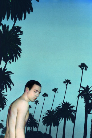 Youssef Nabil.
Self portrait, Beverly Hills. 
2008. 
© Youssef Nabil.
Courtesy Galerie Volker Diehl