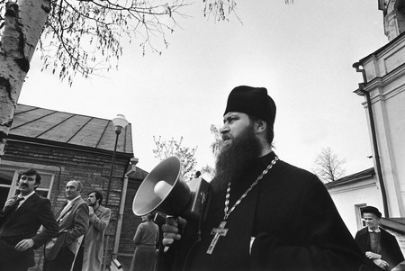 Yuriy Ribchinskiy.
Religious Feast. Volokolamsk. 
Early 1980s