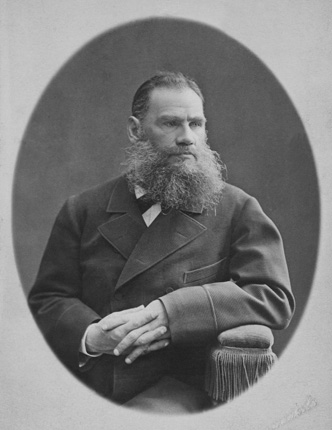 Leo Tolstoy. 1876.
Moscow.
Photo by G. Sokolnikova.
Digital print.
State museum of Leo Tolstoy collection