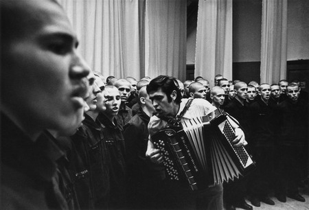 Yuriy Ribchinskiy.
Rehearsal (1). Village Iksha of Moscow Region. 
1978