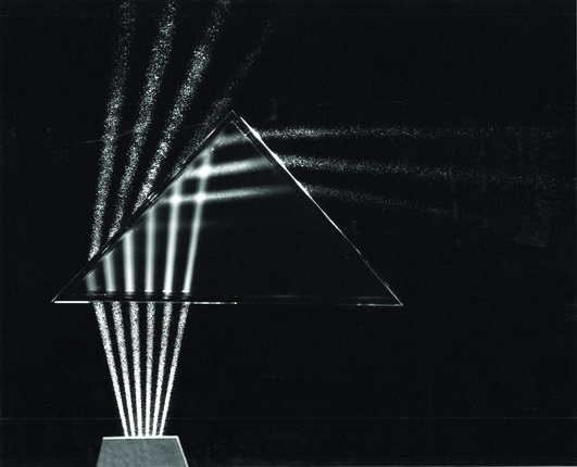 Berenice Abbott.
Light Passes Through a Prism.
1958-61.
MIT Museum Collection, Gift of Ronald A. Kurtz.