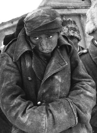 Semyon Fridlyand.
German prisoner. Stalingrad, 1943.
Family Archives