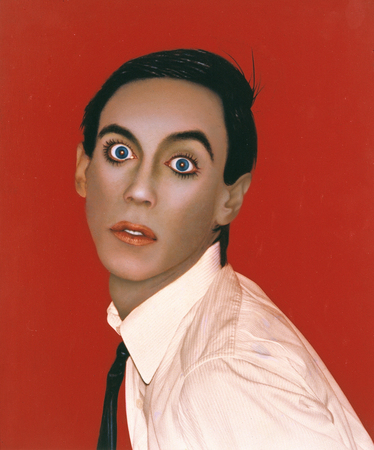 Pierre and Gilles.
Iggy Pop. 
1977. 
Model: Iggy Pop.
Unique hand-painted photograph, mounted on aluminum. 
Collection Pierre and Gilles