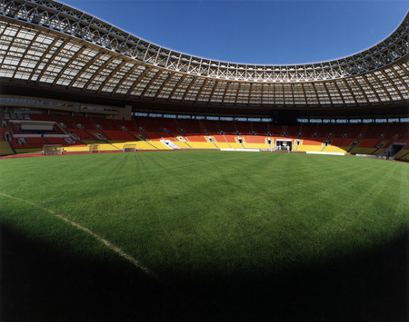 Alexander Tjagny-Rjadno.
From a series “Olympic objects” Moscow. 
2001. 
Museum collection “Moscow House of Photography”