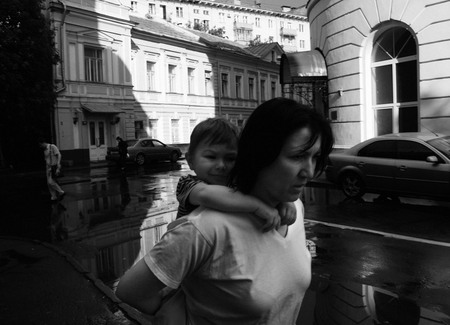 Из серии «Дождь на Курской»