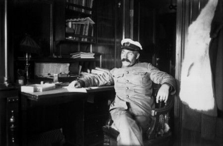 Georgiy Ushakov.
Captain of the “Stavropol” steamboat Pavel Milovzorov. 
1926