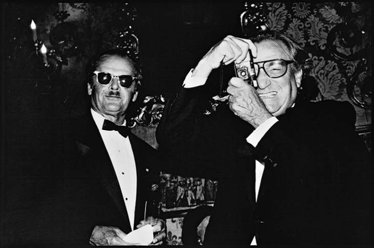 Jean Pigozzi.
Jack Nicholson and Willy Rizzo.
Venice, Italy, 1991