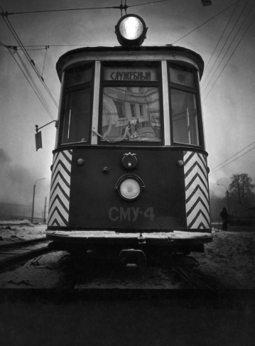 B. Saveliev.
The first tram. Artist’s  collection