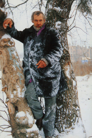 Boris Mikhailov.
From “Case History” series. 
video projection.
1997–1998