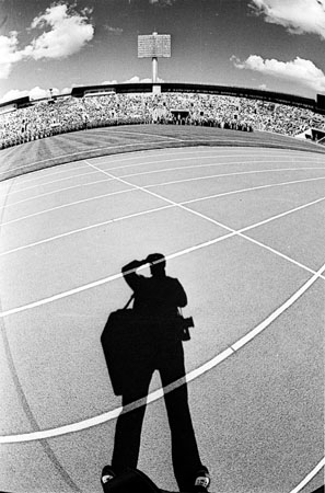 Victor Akhlomov.
Luzhniki. Olympic Stadium. Moscow. 
1980