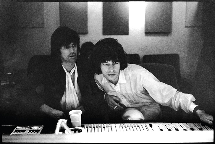 Jean Pigozzi.
Keith Richards and Mick Jagger.
Paris, France, 1978