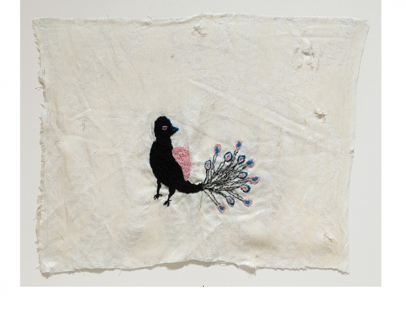 Evgeny Antufiev.
Untitled.
2014.
Fabric, embroidery.
Courtesy of the Artwin Gallery