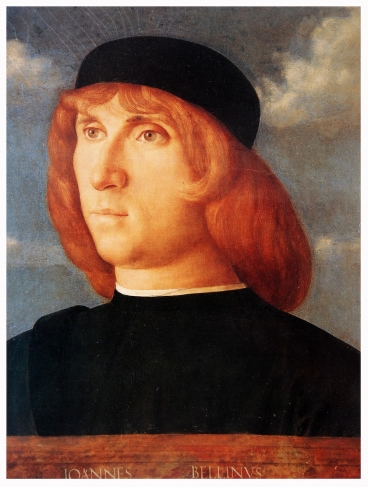 Giovanni Bellini. Portrait of a young man.