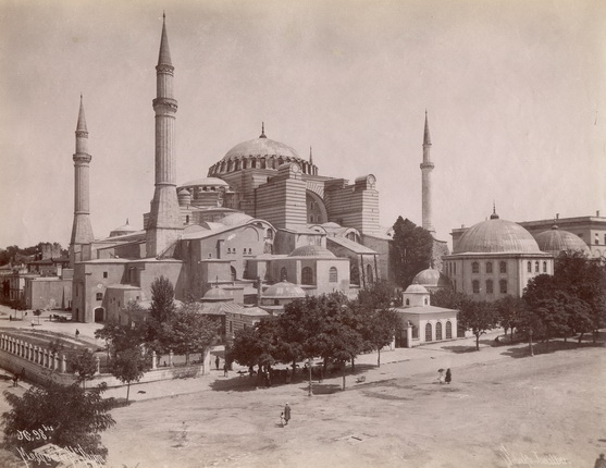 Sebah & Joaillier.
Hagia Sophia.
1880s