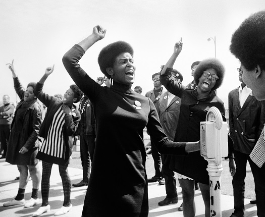 Аньес Варда.
«Черные пантеры». Демонстрация в Окленде,
1968.
Предоставлено автором 
© Аньес Варда