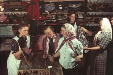 Mass consumption goods. Soviet costume. 1951—1966