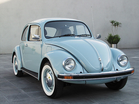 «Жук», «Последнее поколение». Вид спереди. 
2003. 
Архив Volkswagen AG
