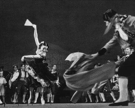 George Petrusov.
Don Quixote. 
Street dancer – Vera Vasilieva. 
Late 1940s