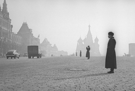 Victor Akhlomov.
Red Square. Moscow. 
1959. 
Moscow House of Photography Museum