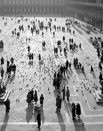 Элио Чиол.
Площадь Сан-Марко.
Венеция, 1955.
© Элио Чиол