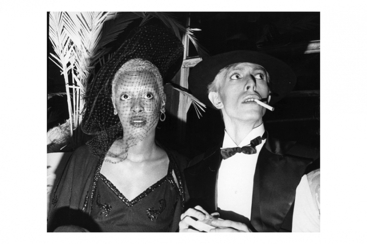 Bill Cunningham.
Ava Cherry and David Bowie, Grammy Party, March 1, 1975.
© The Bill Cunningham Foundation, Courtesy Bruce Silverstein Gallery, New York