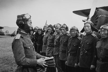 Anatoli Egorov.
The Mongolian pilots