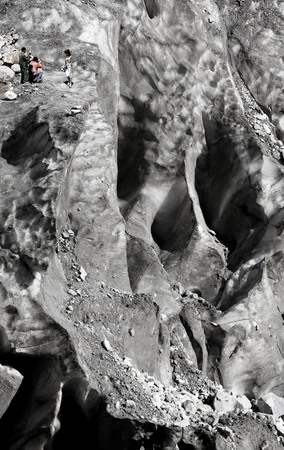 Antoine.
Glacier skull. Tibet. 
2007. 
Collection of the artist, Paris