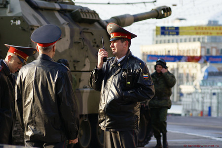 The 2nd strategical militia regiment. Parade, Moscow.
May 9, 2008