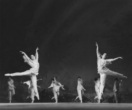 Георгий Петрусов.
Красный мак. 
1950. 
Танец птиц