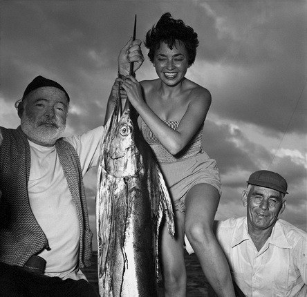 Ernest Hemingway, Inge Schoenthal and the fisherman Gregorio Fuentes with a Marlin, Cuba, 1953.
Digital print.
Author’s collection.
© Inge Schoenthal Feltrinelli