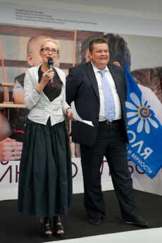 Ольга Свиблова и Дмитрий Соловьев (Фонд социально-культурных инициатив)