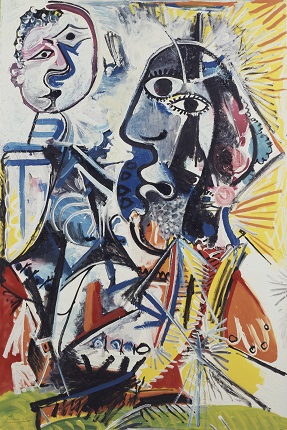 Пабло Пикассо.
Большие головы. 1969.
Холст, масло. © Государственный Русский музей