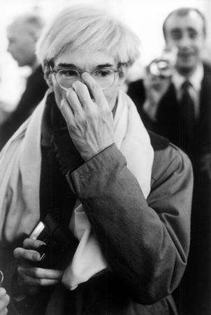Франсуа-Мари Банье.
Энди Уорхол, Париж. 
Декабрь 1981