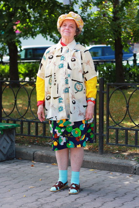 Igor Gavar.
Nelli Pavlovna, 78 years old.
Moscow, 2012.
Digital print