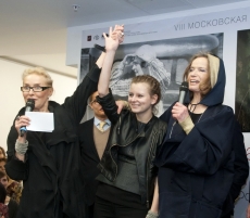 Olga Sviblova, Ekaterina Inozemtzeva and Vera  Lehndorff