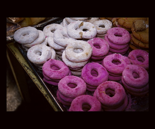 Dolores Dahlhaus.
Sweet doughnuts.
Mexico, 2010-2012.
Colour print.
Collection of the Mexican Secretariat of Foreign Affairs