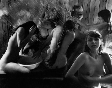 Sergey Vasiliev.
From “At country bathhouse” series. Cheliabinsk. 
1960s. 
Private collection.
© Sergei Vasiliev