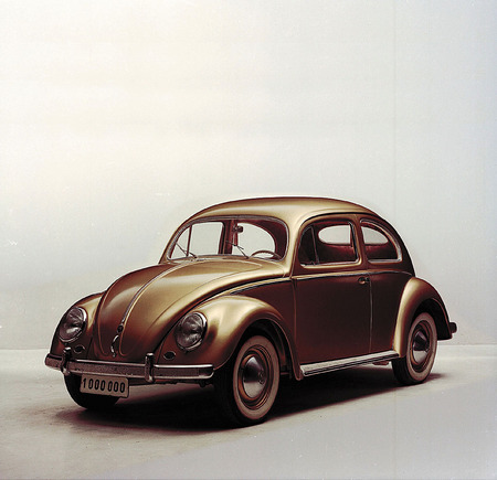 1-миллионный «Жук». 
1955. 
Архив Volkswagen AG